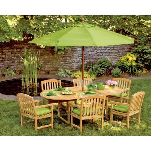 Oxford Garden Extension Dining Set