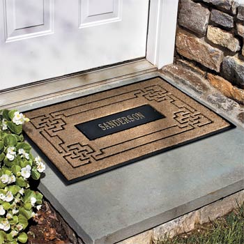 Personalized Coir Rubber Doormat