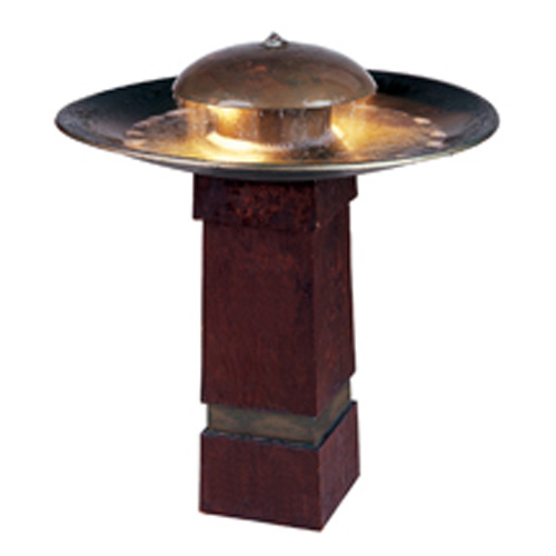 Portland Sound Floor Fountain Copper