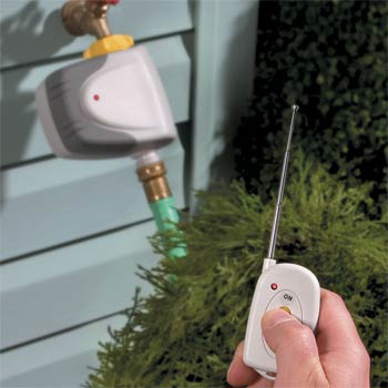Remote Rain Water Control