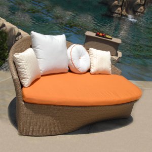 Sail Double Lounge Chair with Left Angle