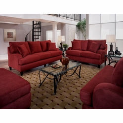 Sofa Set - Microfiber Ultra Suede 4pc