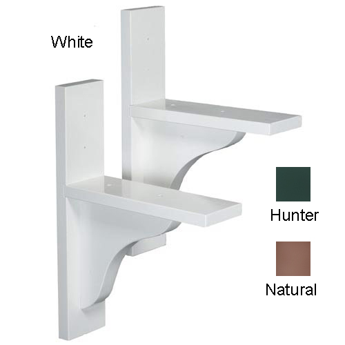 Solid Pine Mounting Brackets