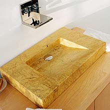 Stone Vessel Bathroom Sink