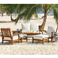 Teak Sofa Set - 7 pc.