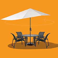 Vizor Outdoor Umbrella