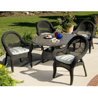 Wicker Dining Set