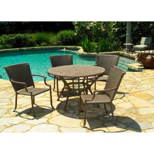 Amalfi All Weather Wicker Dining Set