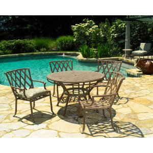 Amalfi Cast Aluminum Dining Set