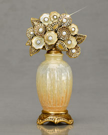 Andrea Wildflower Perfume Bottle