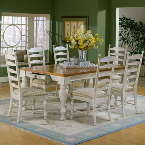 Aris Turned Leg Dining Set
