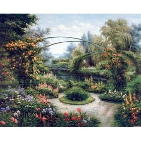 Garden & Foot Bridge