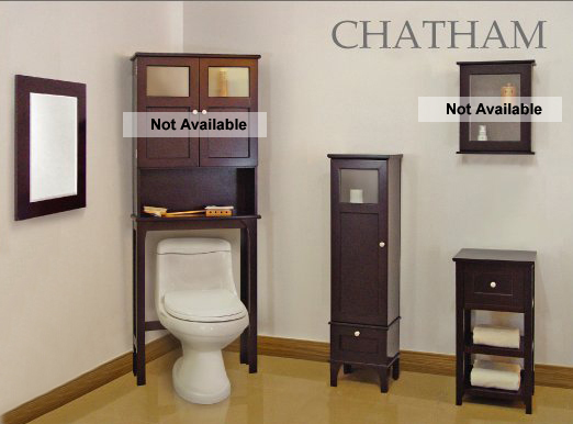 Bathroom Furniture Set in Espresso