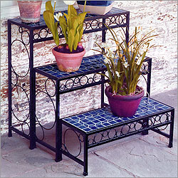 Blue Martini Rectangular Nesting Tables