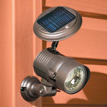 Bronze-Color Solar Accent Light