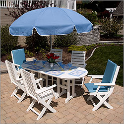 Captain 6 Seat Dining Set