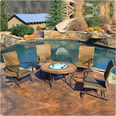 Captiva 5 Piece Conversation Seating Set