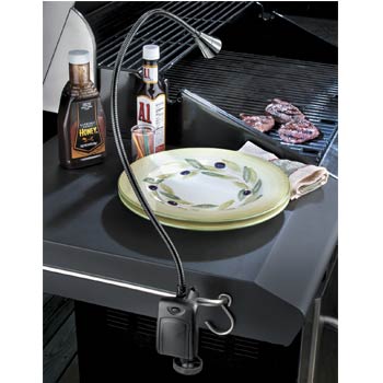 Clamp-On Barbeque Light