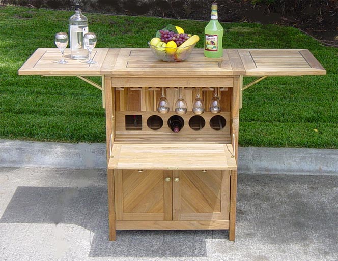 Classic Teak Entertainment Center