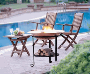 Copper High Fire Pit