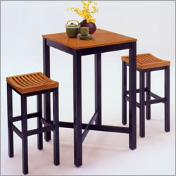 Countour Black & Oak Pub Set
