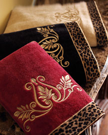 Crest Towels with Animal Trim