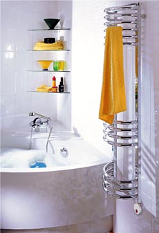 Electric Towel Radiators- Zehnder Art Deco