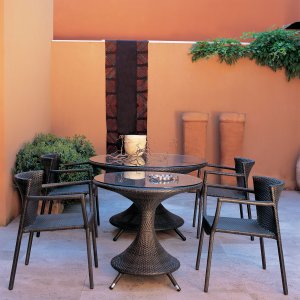 EMU Nilo Wicker Dining Set