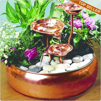 Flower Garden Water Fountain Small