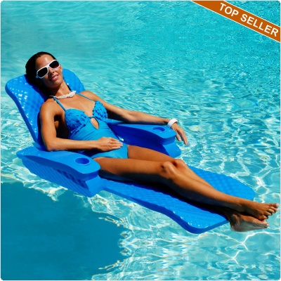 Folding Baja II Floating Pool Lounge