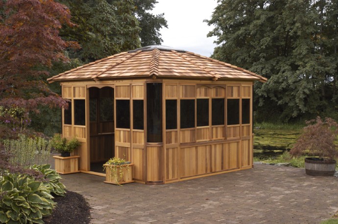 Fully Enclosed Gazebo