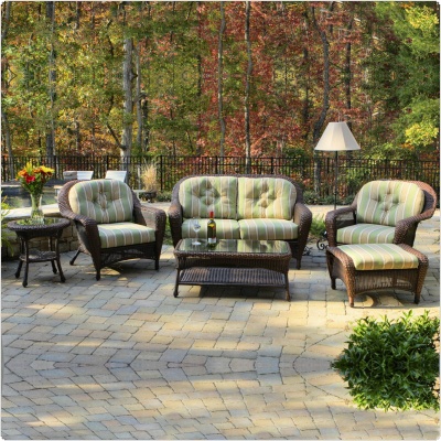 Lexington 6 Piece Outdoor Deep Seating Set