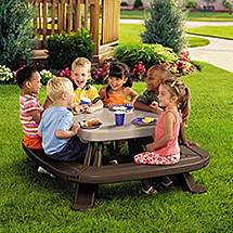 Little Tikes Fold n Store Picnic Table