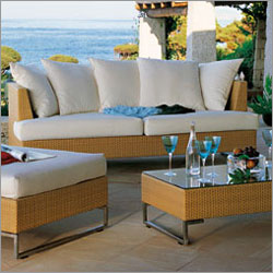 Luxor 3 Seat Outdoor Wicker Sofa