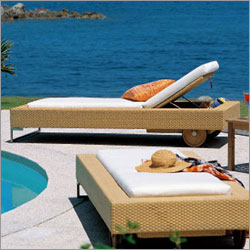 Luxor Outdoor Chaise Lounge & Optional Cushion