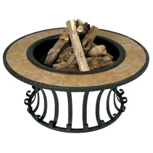 Meadowcraft Wood Burning 43 Inch Fire Pit