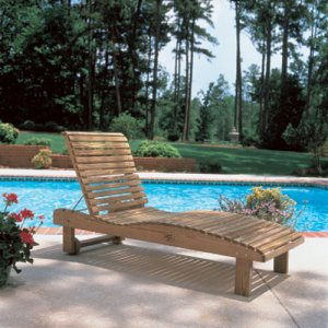 Mediterranean Chaise Lounge