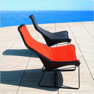 Modern Outdoor Lounging Set 3-piece