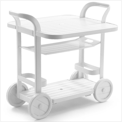 Multifunction Resin Bar Cart