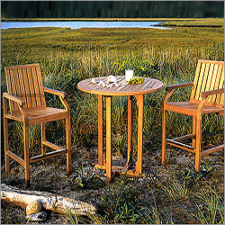 Nantucket 2-Seat Outdoor Bar Set