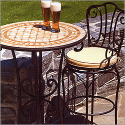 New Swirl Swivel Bar Chair