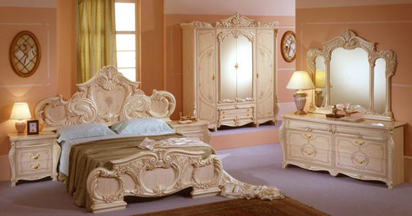 Contemporary Classic Bedroom Furniture - Opera Beige