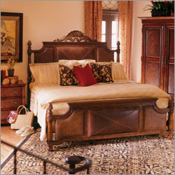 Panel Bedroom Set in Tortoiseshell