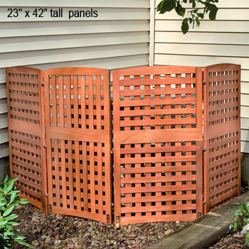 Panel Yard Privacy Screens