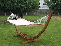 Quilted Hammock with Arc Style Frame