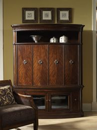 Retro Elegant Entertainment Center and TV Stand