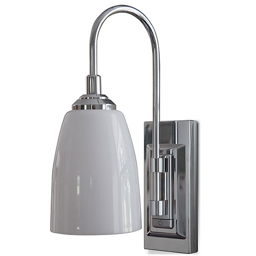 Rite Lite 9 LED Classic Chrome Wall Sconce
