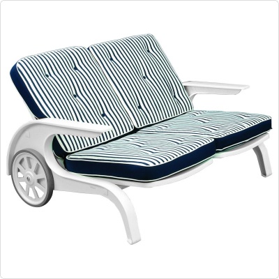 Riviera Low Two Seater Sofa