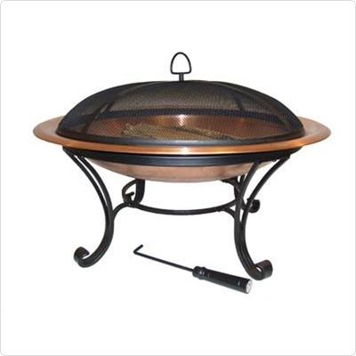 Round Copper Fire Pit