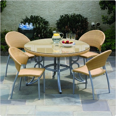 Sabbia Outdoor Wicker Dining Group 5-Piece